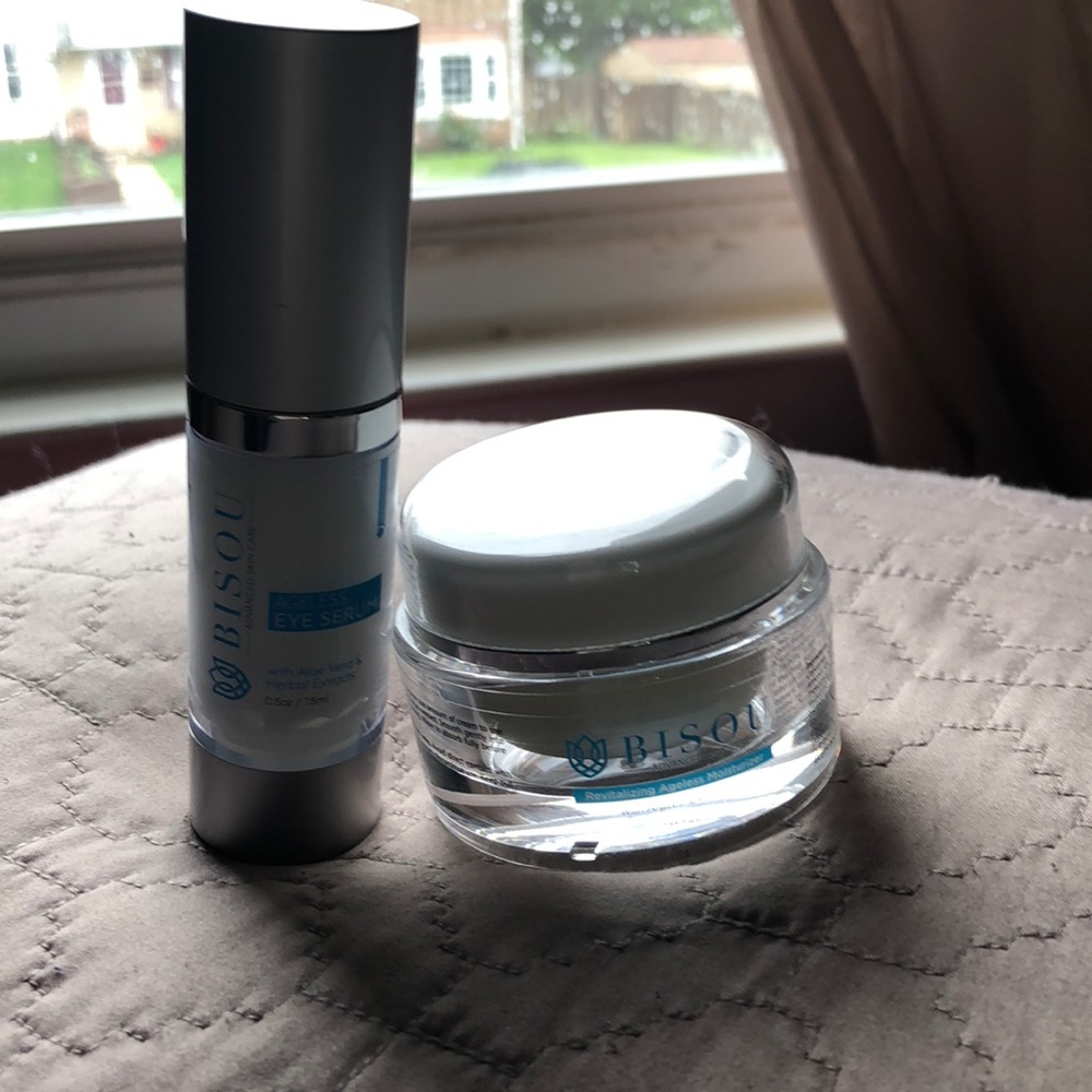 Moisturizer, eye serum